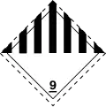 pictogramme ADR 9