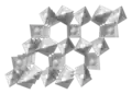 Structure d'une silice cristallisée (quartz β)