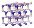 Nitrure de bore ressemblant structurellement au diamant