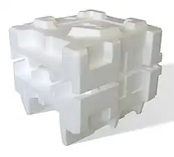 Mousse de polystyrène expansé