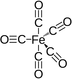 Pentacarbonyle de fer.