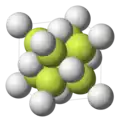 Maille du fluorure de calcium.