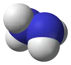 Hydrazine N2H4.