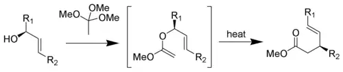 The Johnson-Claisen rearrangement