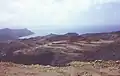 Mine de latérite de Kouaoua, Nouvelle-Calédonie. L'exploitation ne concerne que les couches superficielles.