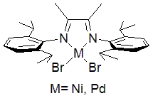 Exemple de ligand α-diimine&nbsp;(en) neutre.