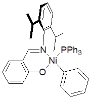 Ligand anionique à base de Schiff.