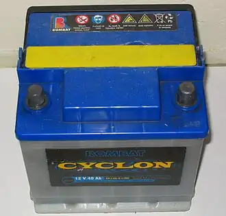 Image illustrative de l’article Batterie au plomb
