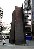 Richard Serra, Fulcrum (1987), Broadgate, Londres