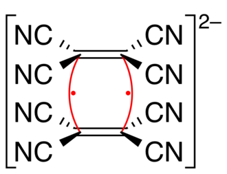 Liaison 4c-2e du tétracyanoéthylène.