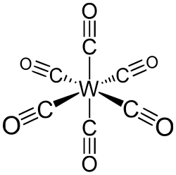 Hexacarbonyle de tungstène.