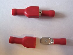 Cosses Faston : mâle et femelle