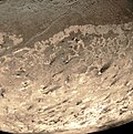 Jets de liquide sur Triton.