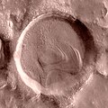 cratère de transition(Mars)