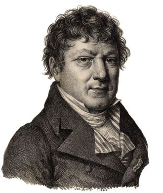 Jean-Baptiste Delambre par Julien Leopold Boilly (1820)