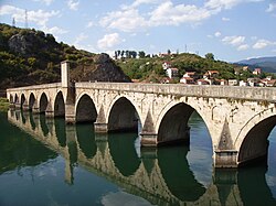Le pont Mehmed Pacha Sokolović de Višegrad.