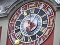 Horloge lunaire de l'hôtel de ville de Bad Windsheim.