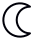 Last quarter Moon
