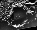 Le cratère Chao Meng-Fu sur la planète Mercure.