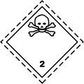 pictogramme ADR 2.3