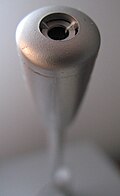 Microphone miniature à électret.