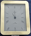 Horloge L'Épée faite à Sainte-Suzanne (Doubs) et siglée Air France Concorde de 1987.