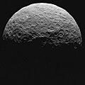Vue prise le 14 avril à une distance de 22 000 km.