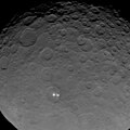 Vue prise le 16 mai à une distance de 7 200 km.