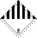 pictogramme ADR 9