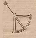2 - Quadrant à alidade, sans plomb.