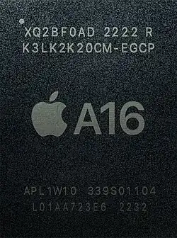 Description de l'image Apple A16.jpg.