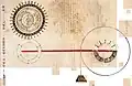 Mécanisation d'un astrolabe.