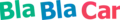 Ancien logotype de BlaBlaCar de 2013 à 2018.