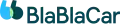 Ancien logotype de BlaBlaCar de 2018 à 2026.
