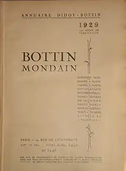 Bottin mondain