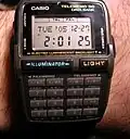 Montre calculatrice Casio Data Bank.