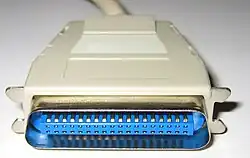Centronics mâle.