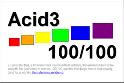 Logo de Acid3