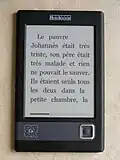 Affichage avec la police la plus grande.