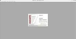 Description de l'image Endnote X7.1 running on Windows 8.1.JPG.