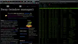 Description de l'image Gentoo-sway-window-manager.png.