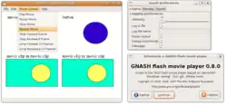 Description de l'image Gnash-0.8.0.png.