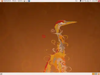 Gobuntu 8.04.1 (Hardy Heron)