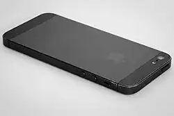 Face arrière de l'iPhone 5.