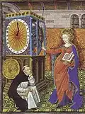 L'astrolabe, compagnon de l'horloge mécanique (v. 1450).