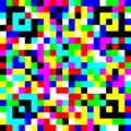 JAB Code 8 couleurs codant "Welcome to Wikipedia, the free encyclopedia that anyone can edit."