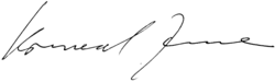signature de Konrad Zuse