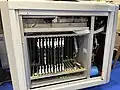 Vue interne du Lilith, montrant les cartes formant le CPU