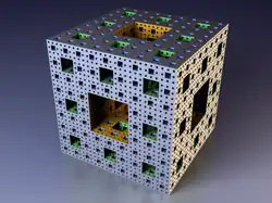 L'éponge de Menger.