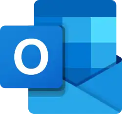 Logo d'Outlook.com de 2019 à 2025.